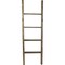 Ekena Millwork 19"W x 60"H x 3 1/2"D Vintage Farmhouse 4 Rung Ladder, Barnwood Decor Collection, Pebble Grey DECR019X060X04LDRPG - alternate 3